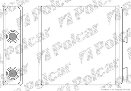 Радиаторы обогрева POLCAR 5559N8-1
