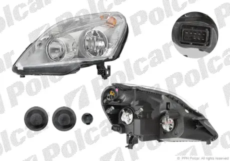 Фара основная POLCAR 556310-U