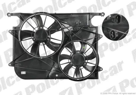 Вентиляторы радиаторов POLCAR 556523W2