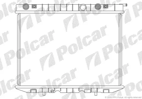 Радиаторы охлаждения POLCAR 558008-5