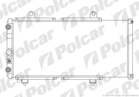 Радиаторы охлаждения POLCAR 570108A2