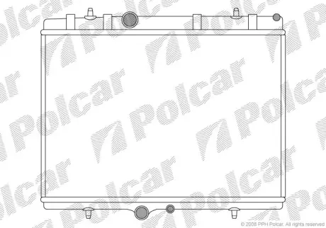 Радиаторы охлаждения POLCAR 571008-4