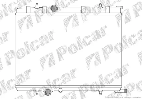 Радиаторы охлаждения POLCAR 571008-6