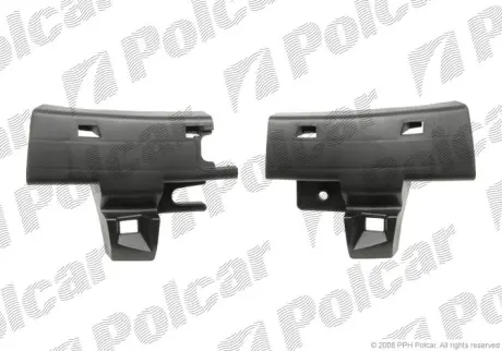 Кронштейн бамперу лівий+правий Peugeot 307, 2001- POLCAR 57109617