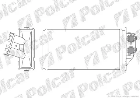Радиаторы обогрева POLCAR 5710N82