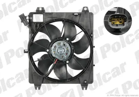 Вентиляторы радиаторов POLCAR 571623W4