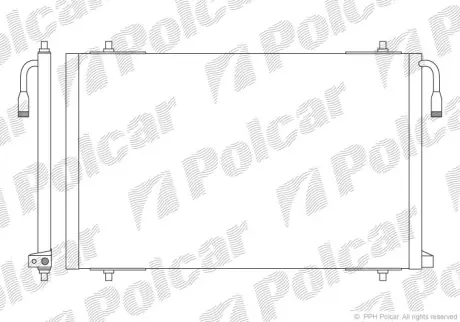 Радиаторы кондиционера POLCAR 5723K8C1