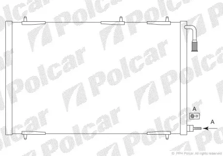 Радиаторы кондиционера POLCAR 5723K8C3