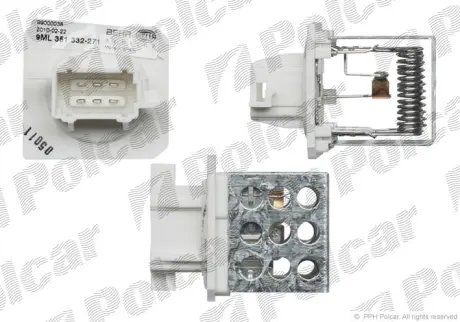 Резистор кондиционера POLCAR 5723KST2X