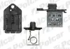 Резистор вентилятора радіатора CITROEN BERLINGO (MF, M_), JUMPY, XSARA PICASSO (N68) PEUGEOT 206 CC (2D), 307 (3A/C), 406 (8B), EXPERT, PARTNER (5F) (OEM-PART) POLCAR 5723KST-3 (фото 1)