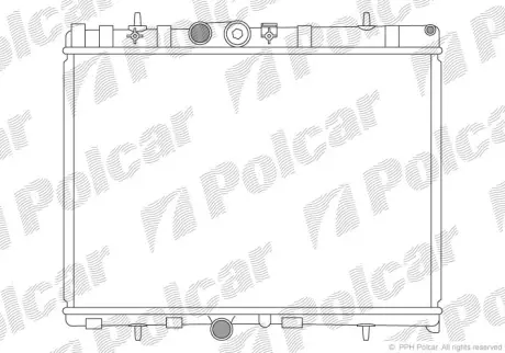 Радиаторы охлаждения POLCAR 572408-2