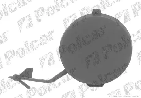 Заглушка крюка буксировки POLCAR 572496-9