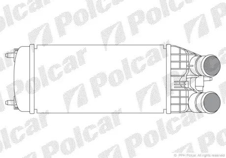 Радиаторы воздуха (Интеркулеры) POLCAR 5724J81X