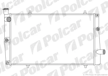 Радиаторы охлаждения POLCAR 573708-2