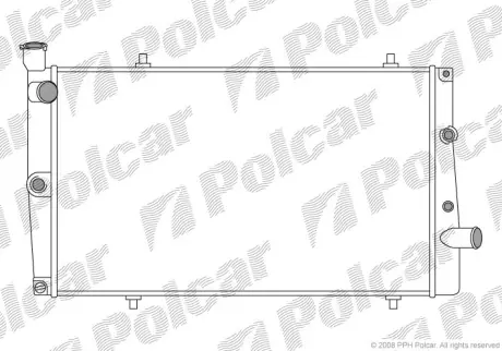Радиаторы охлаждения POLCAR 573708-5