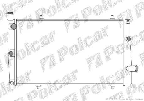 Радиаторы охлаждения POLCAR 573708-6