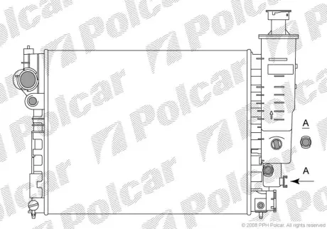 Радиаторы охлаждения POLCAR 574508-3