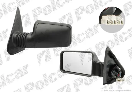 Зеркало внешнее POLCAR 5745525E
