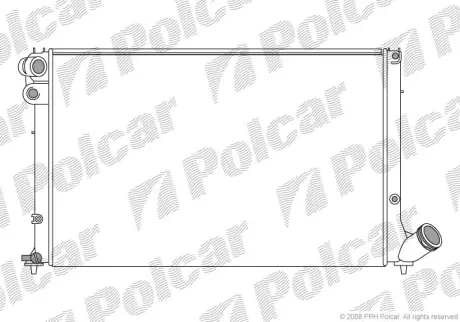 Радиаторы охлаждения POLCAR 5746085X