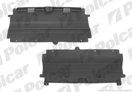 Защита бампера нижняя POLCAR 574834-6