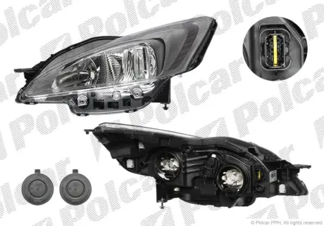 Фара основная POLCAR 575609-V