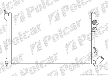 Радиаторы охлаждения POLCAR 576508-3
