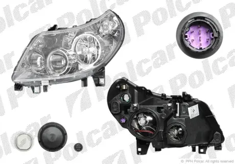 Фара основная POLCAR 5770102U