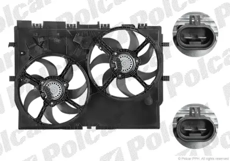 Вентиляторы радиаторов POLCAR 577023W1X