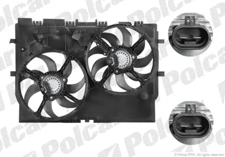 Вентиляторы радиаторов POLCAR 577023W2X