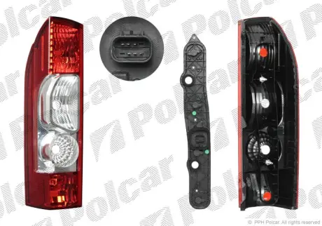 Фонарь задний POLCAR 5770882U