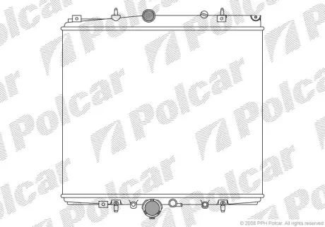 Радиаторы охлаждения POLCAR 578708A2