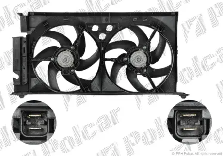 Вентиляторы радиаторов POLCAR 579023W1