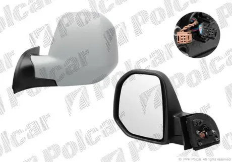 Зеркало внешнее POLCAR 5792515E