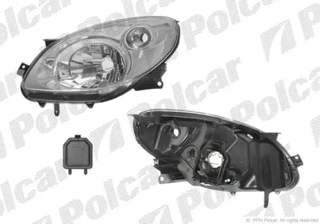 Фара основная POLCAR 6001102E