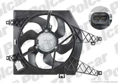 Вентиляторы радиаторов POLCAR 600123W1