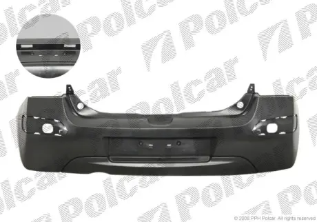 Бампер задний POLCAR 600196