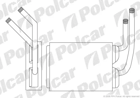 Радиаторы обогрева POLCAR 6003N81