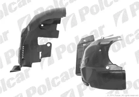 Подкрылок POLCAR 6007FL3X
