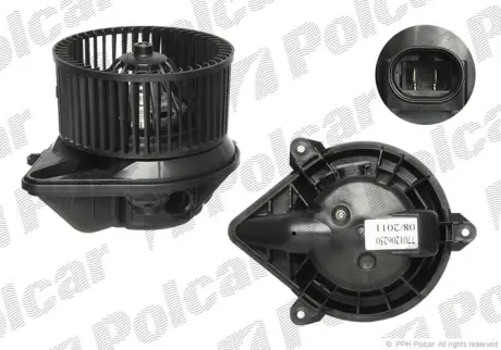 Вентиляторы кабины POLCAR 6007NU-3