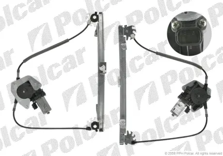 Стеклоподъемник электрический с мотором POLCAR 6007PSE1