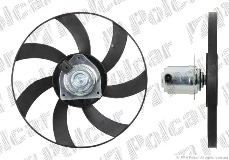 Вентилятор без кожуха POLCAR 601123U2