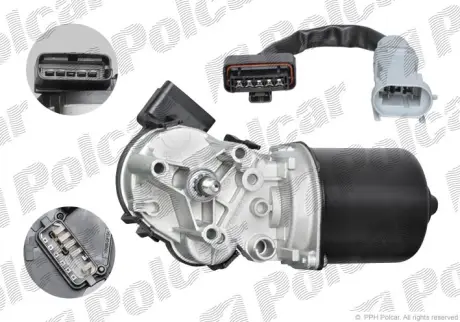 Моторчик стеклоочистителя POLCAR 6011SWP1