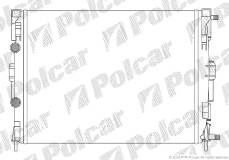 Радиаторы охлаждения POLCAR 601208-2