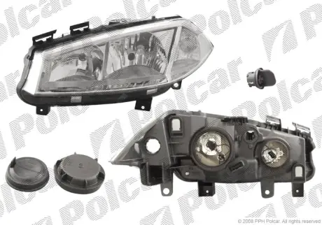Фара основная POLCAR 601210-V