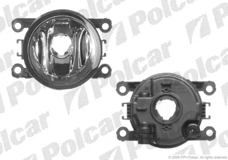 Фара противотуманная передняя POLCAR 601229-E