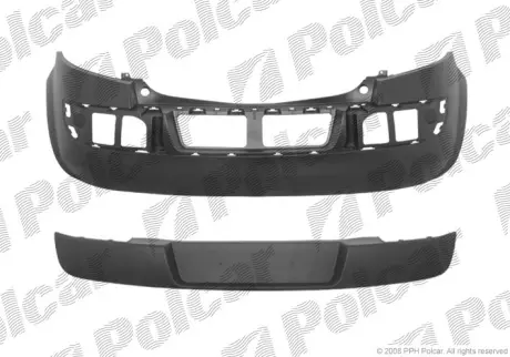 Бампер задний POLCAR 601296-J