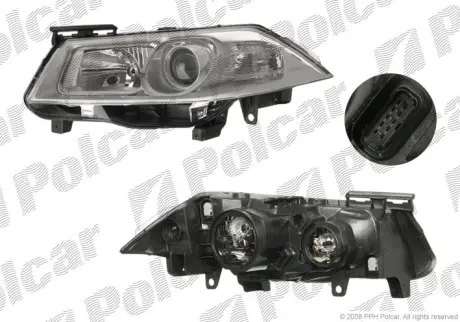 Фара основная POLCAR 601309-E