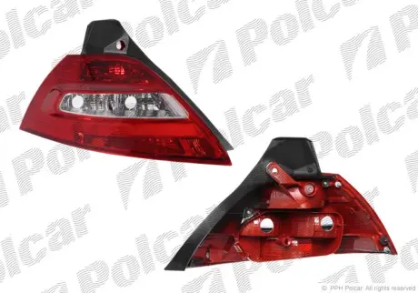 Фонарь задний POLCAR 601388-E