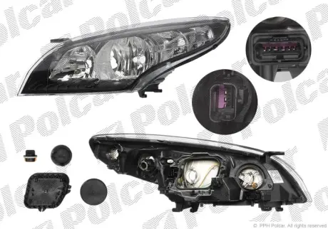 Фара основная POLCAR 6014102U