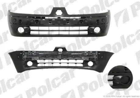 Бампер передний POLCAR 6016071J